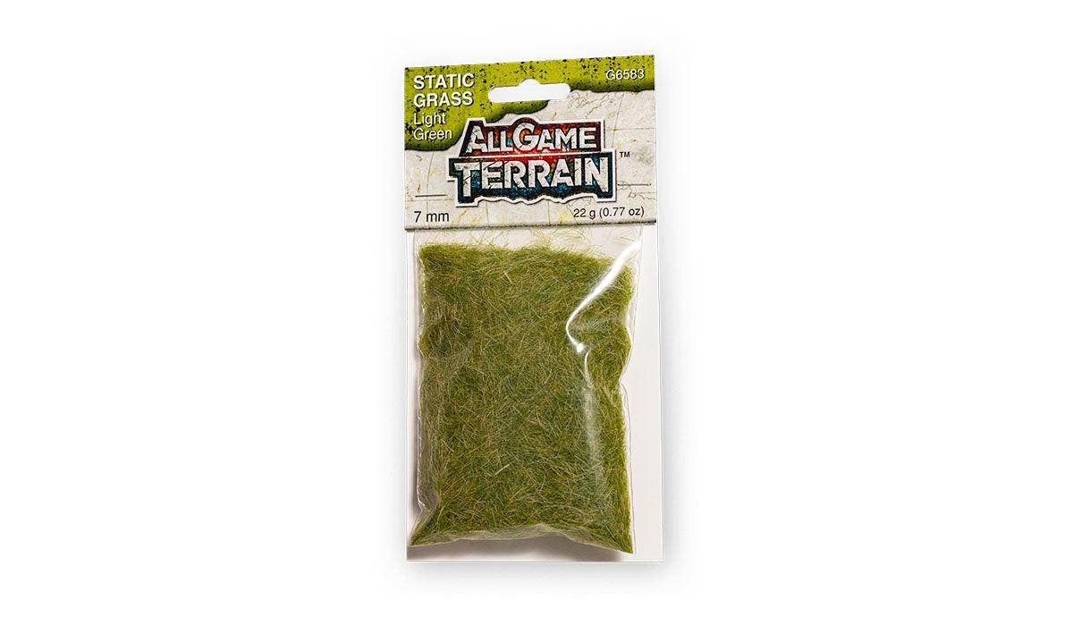Woodland Scenics G6583 All Game Terrain Static Grass 7mm Tall Light Green