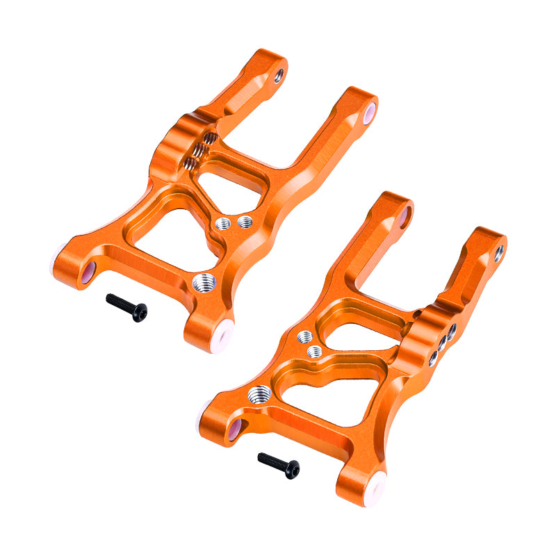 GPM RACING,TRAXXAS-FORD GT CORVETTE STINGARY ALUMINUM FRONT SUSPENSION ARMS -4PC SET GT055
