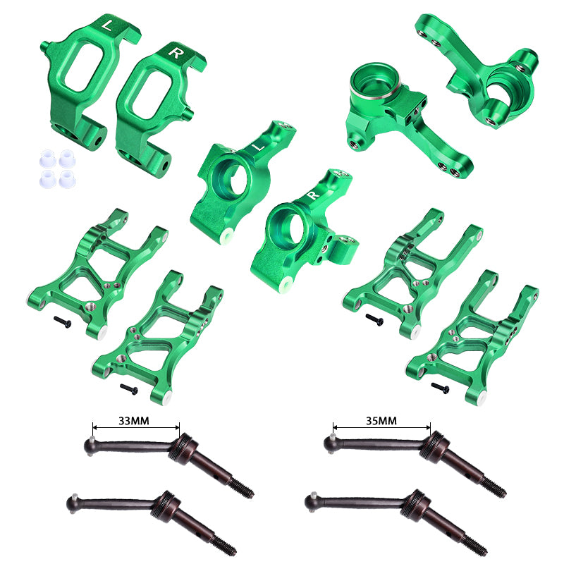 GPM RACING,TRAXXAS-FORD GT CORVETTE STINGARY ALUMINUM ESSENTIAL CONVERSION KIT GT200