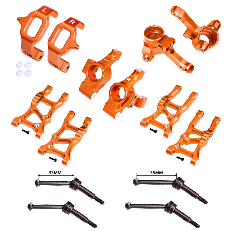 GPM RACING,TRAXXAS-FORD GT CORVETTE STINGARY ALUMINUM ESSENTIAL CONVERSION KIT GT200