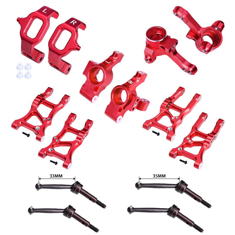 GPM RACING,TRAXXAS-FORD GT CORVETTE STINGARY ALUMINUM ESSENTIAL CONVERSION KIT GT200