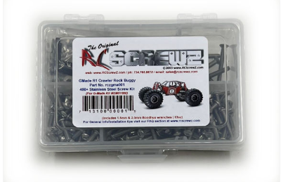 Hot Bodies Racing E8T Evo3 1/8th (#HB204576) Stainless Steel Screw Kit
