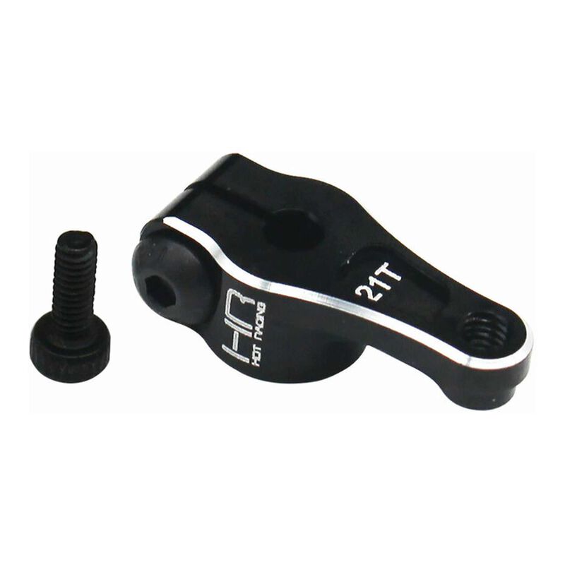 Hot Racing HRAMTT48LHV CNC 21T Clamping Servo Arm: Losi Mini T/B, Mini No Prep Drag