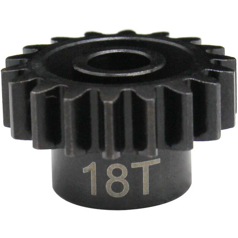 Hot Racing HRANSG18M15 18t Mod 1.5 Hardened Steel Pinion Gear 8mm Bore
