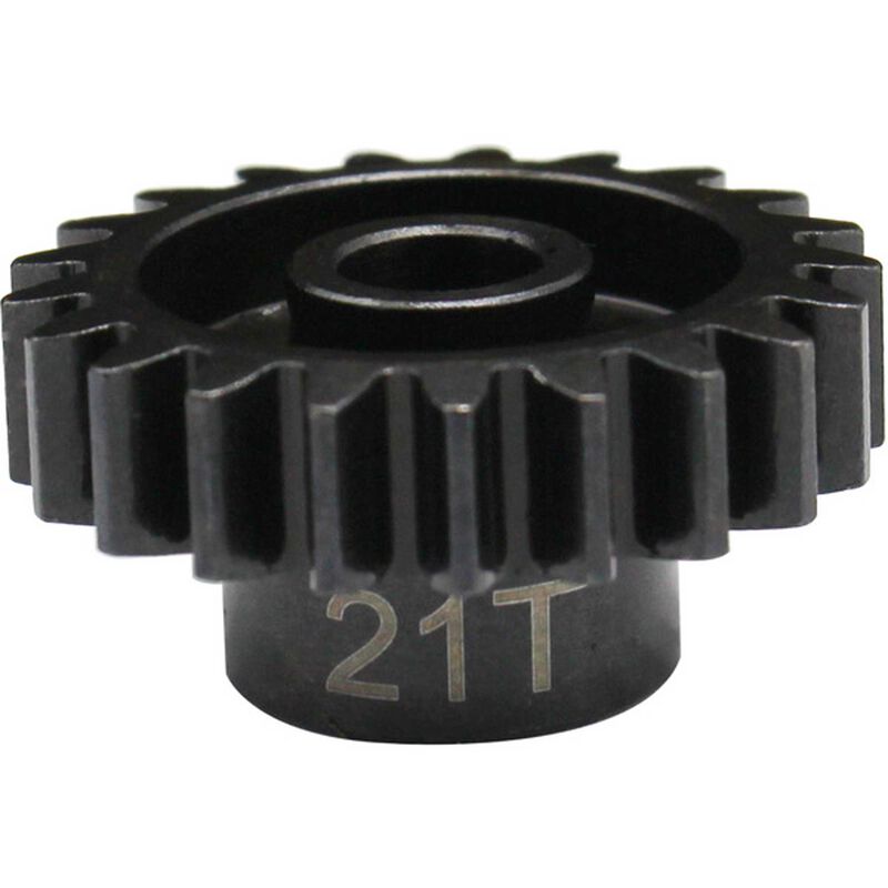 Hot Racing HRANSG21M15 21t Mod 1.5 Hardened Steel Pinion Gear 8mm Bore