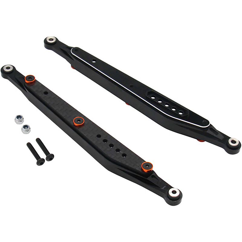 Hot Racing HRARBA56L01 Aluminum & Carbon Fiber Link Set: AXIAL RBX10 RYFT
