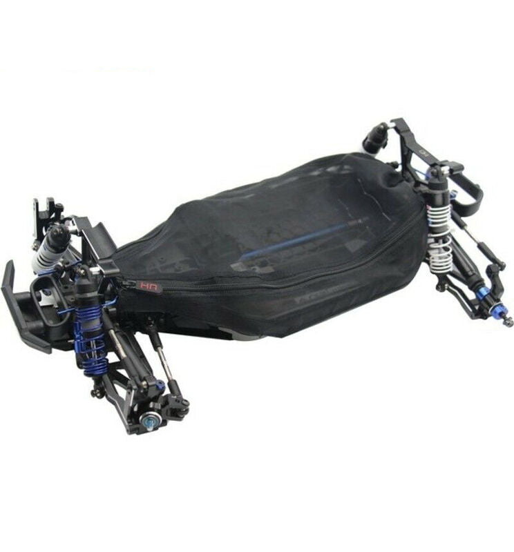 Hot Racing HRARUF16C02 Dirt Guard Chassis Cover: Traxxas Rustler 4x4