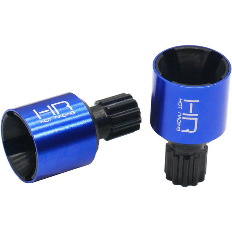 HOT RACING SXMX37M06 XMAXX XRT Chrome Steel 4 slots Drive Cup