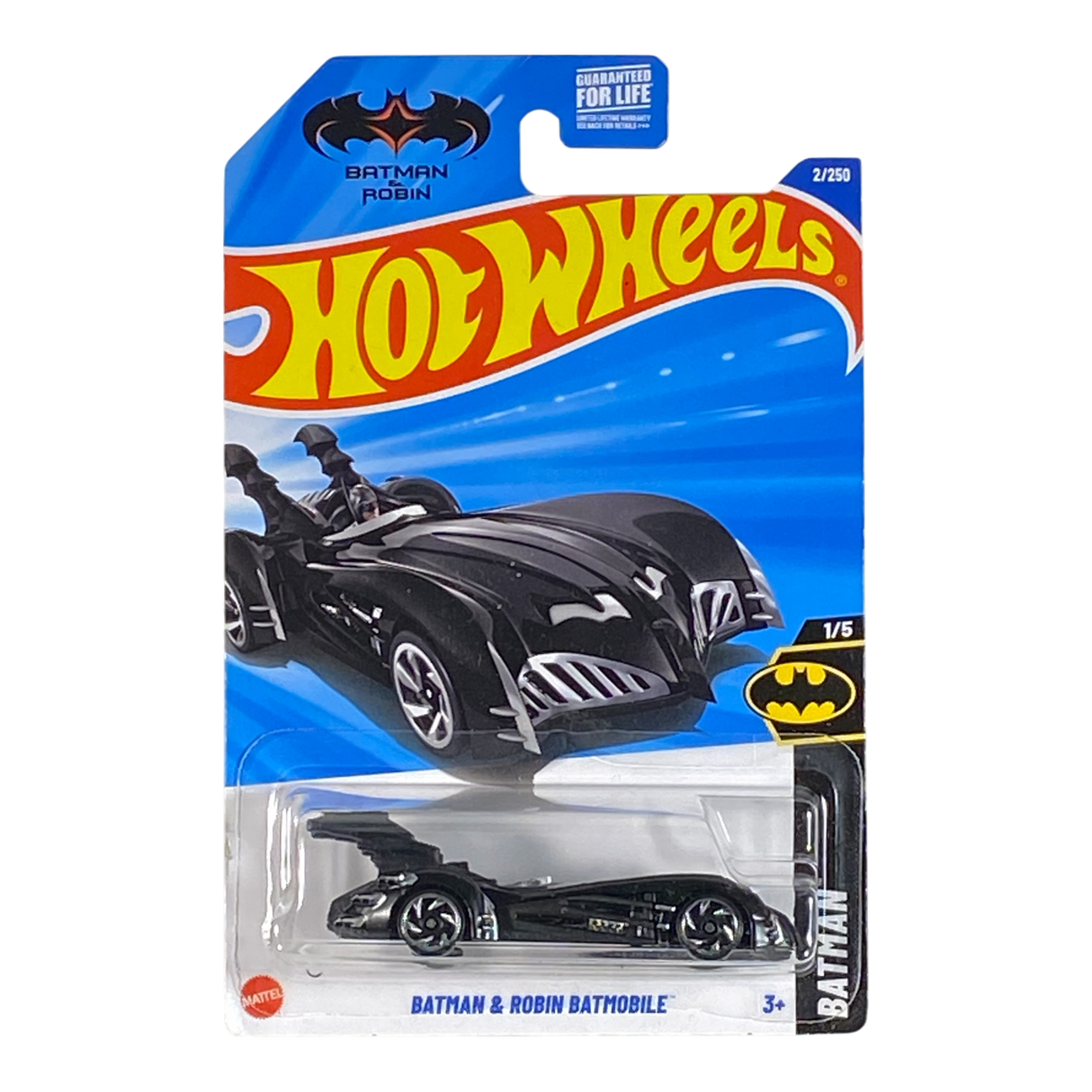 Hot Wheels Batman & Robin Batmobile 1/5