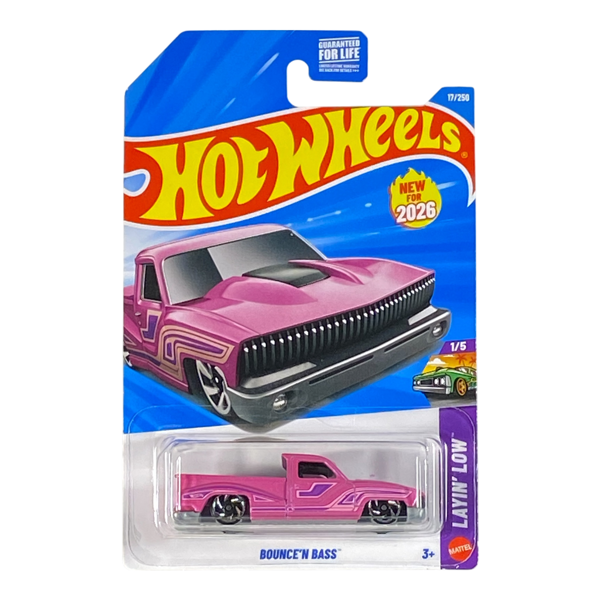 Hot Wheels Bounce'n Bass - Layin' Low Series 1/5
