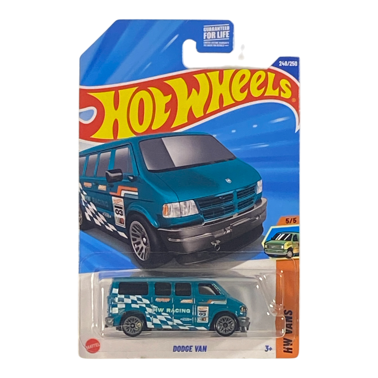 Hot Wheels Dodge Van - HW Vans Series 5/5
