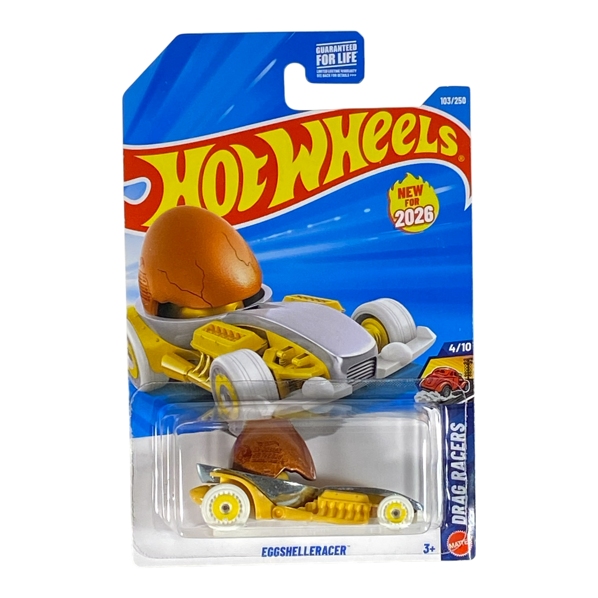 Hot Wheels EggShelleRacer | Drag Racers Series 4/10