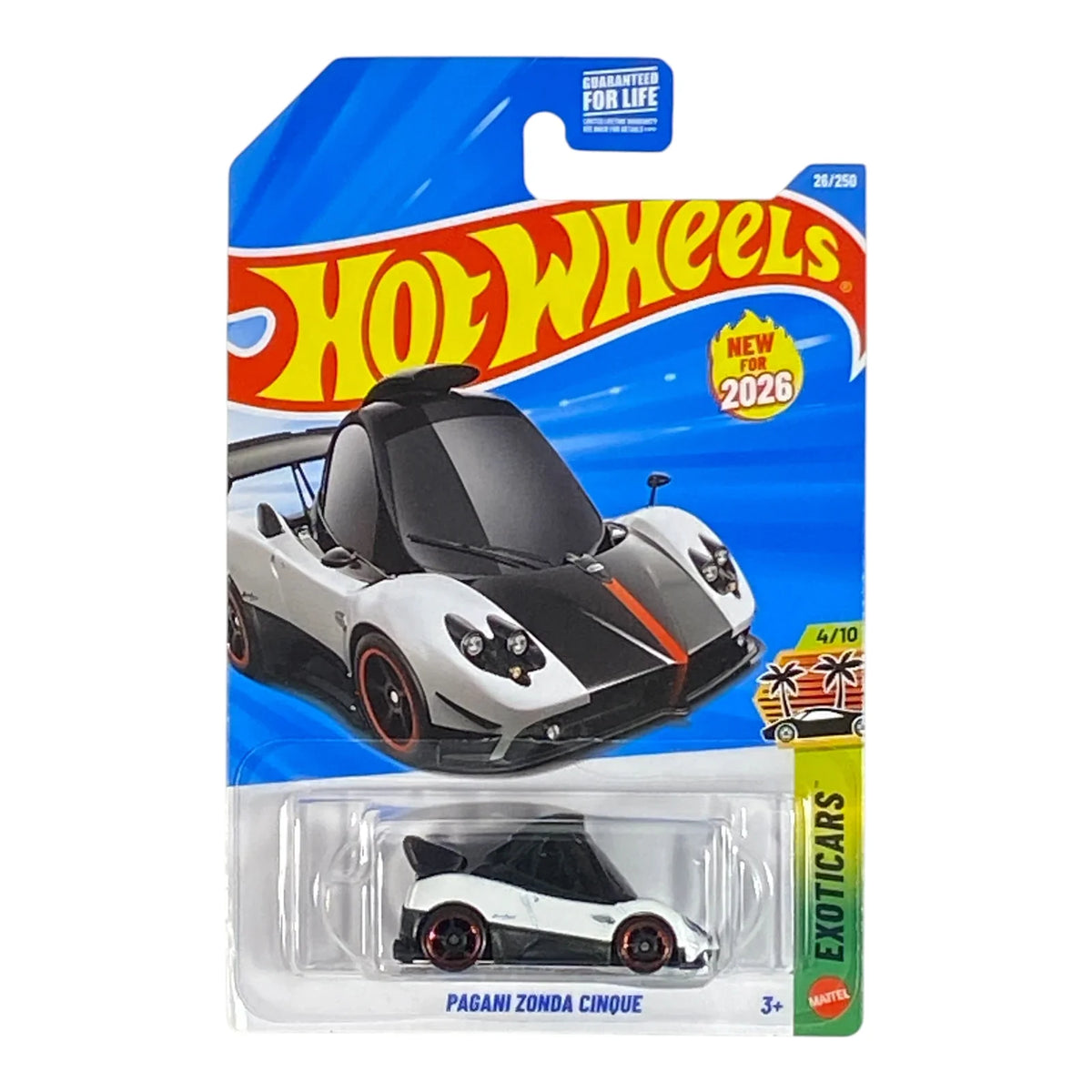 Hot Wheels Pagani Zonda Cinque - Exoticars Series 4/10 – Island