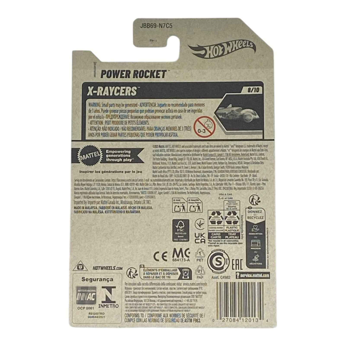 Hot Wheels Power Rocket - X-Racers Series 8/10