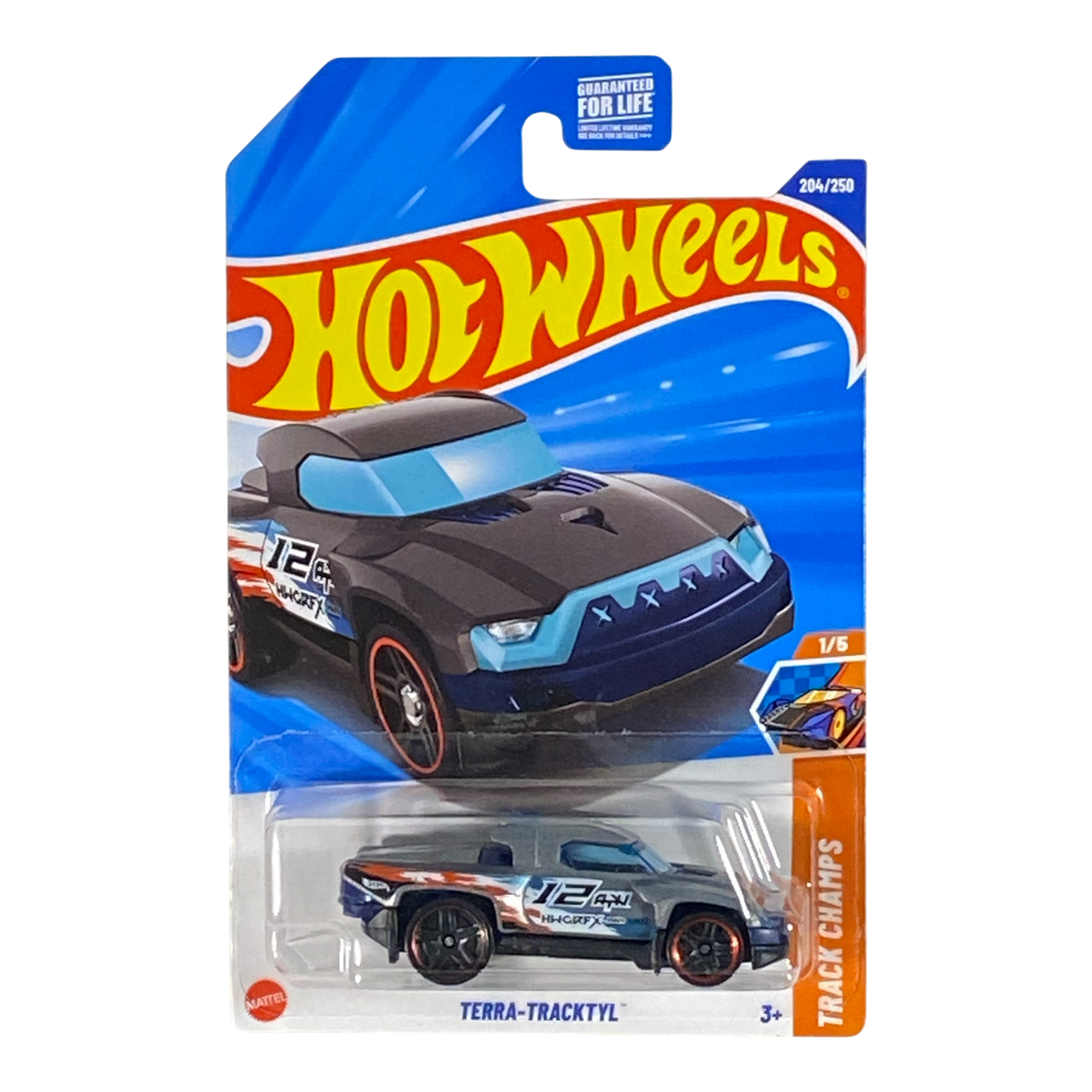 Hot Wheels Terra-Tracktyl (Gray) - HW Track Champs Series 1/5