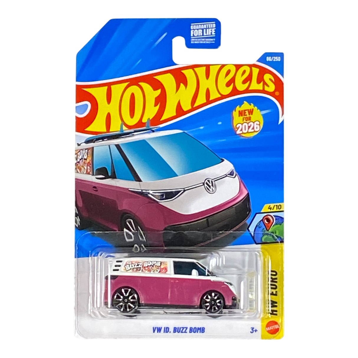 Hot Wheels VW ID. Buzz Bomb - HW Euro Series 4/10