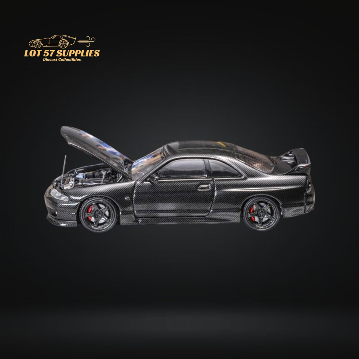 Focal Horizon Nissan Skyline GT-R R33 Black 1:64