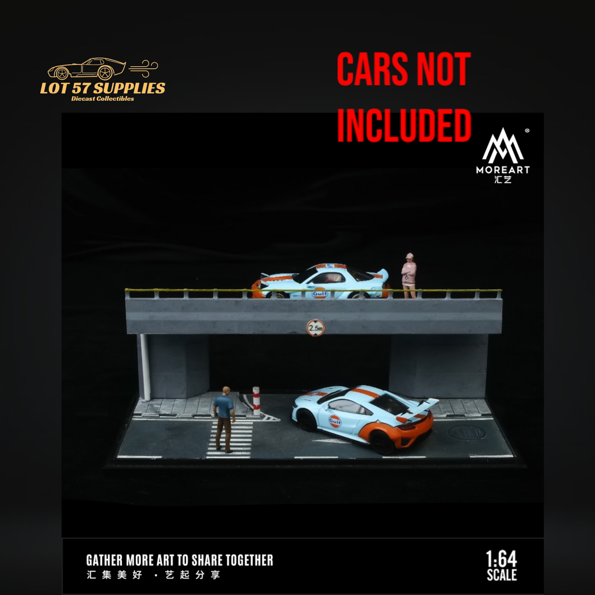 (Pre-Order) MoreArt OVERPASS SCENE MODEL Diorama Scene 1:64 MO901302