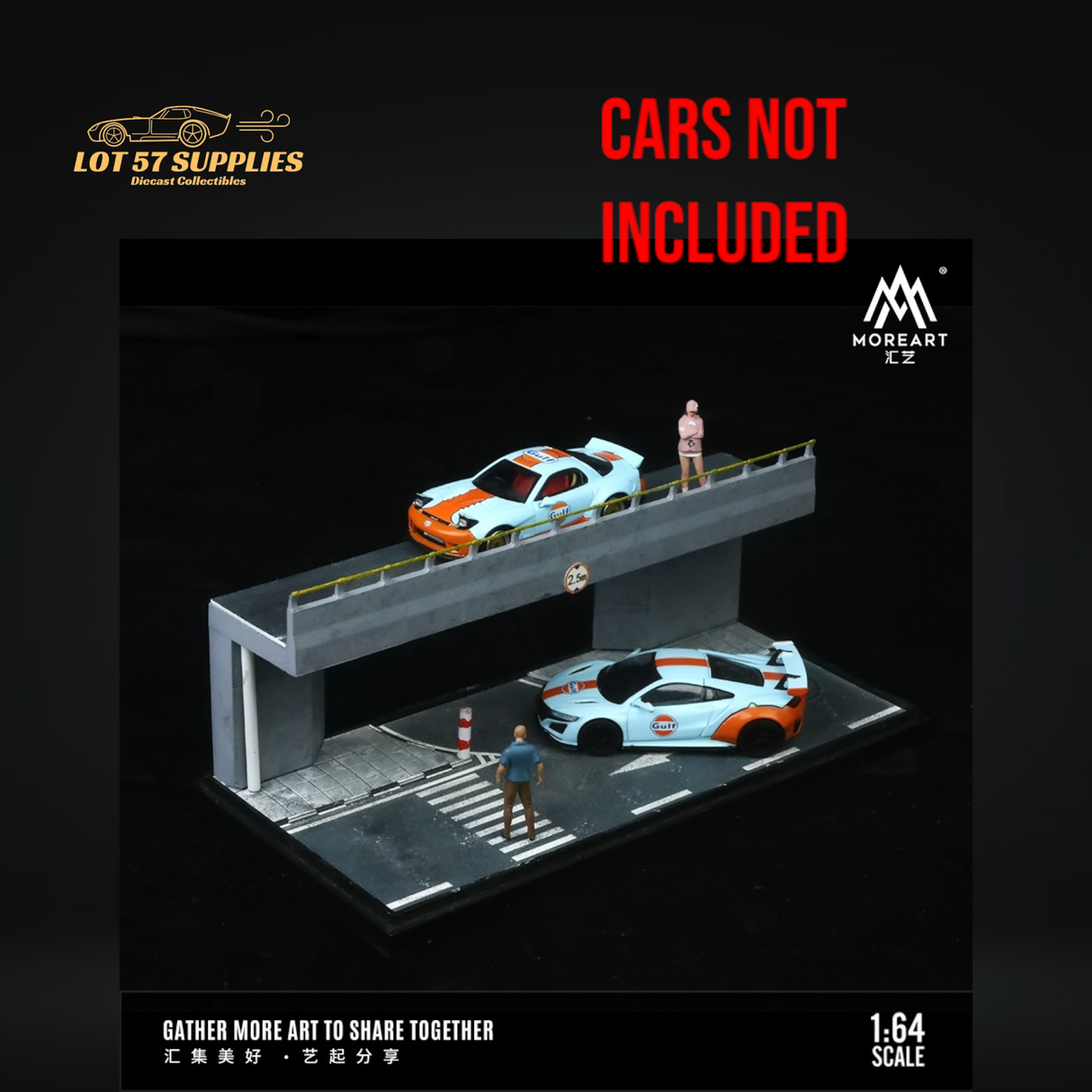 (Pre-Order) MoreArt OVERPASS SCENE MODEL Diorama Scene 1:64 MO901302