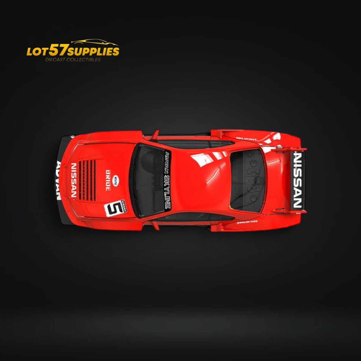 (Pre-Order) SUPCAR Silvia S15 Advan LBWK Livery w/ Container 1:64