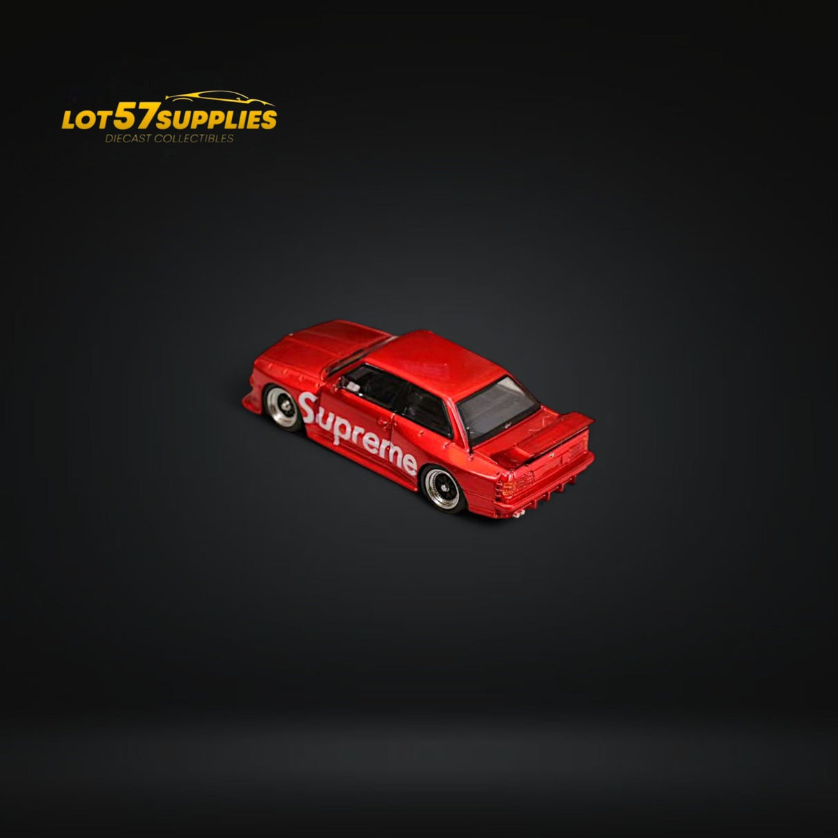 Street Weapon BMW E30 SUP Red Livery 1:64