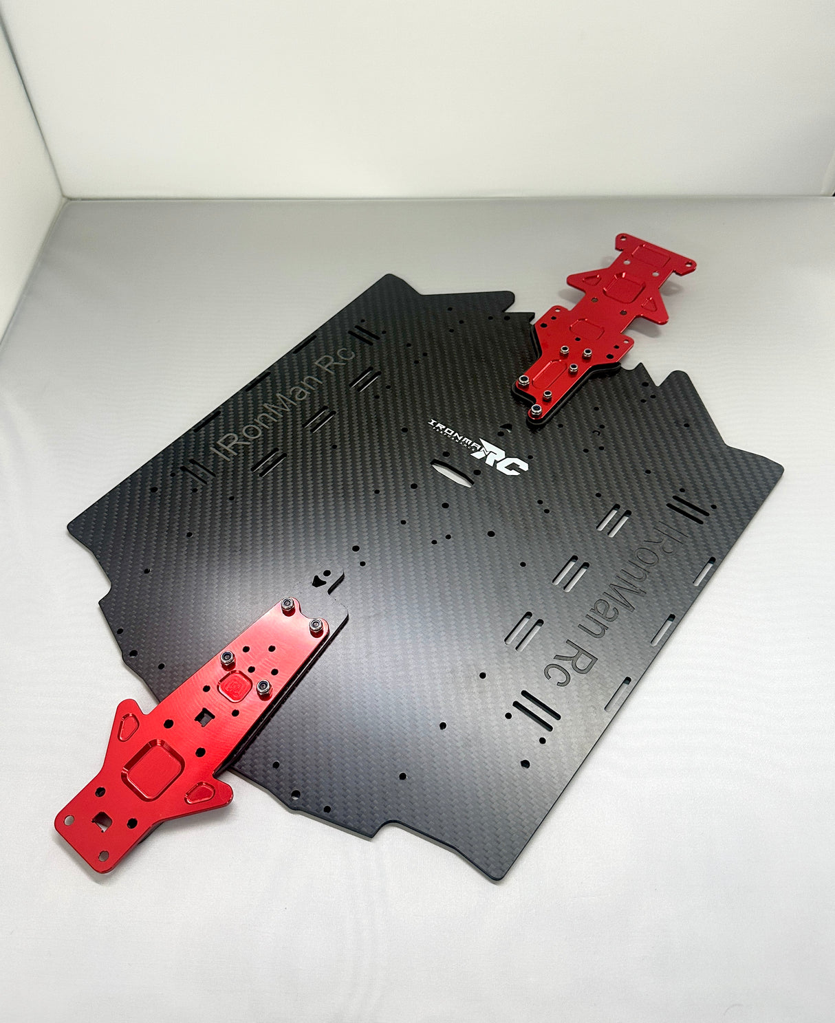Châssis large en fibre de carbone IRonManRc Limitless V2 avec renfort supérieur