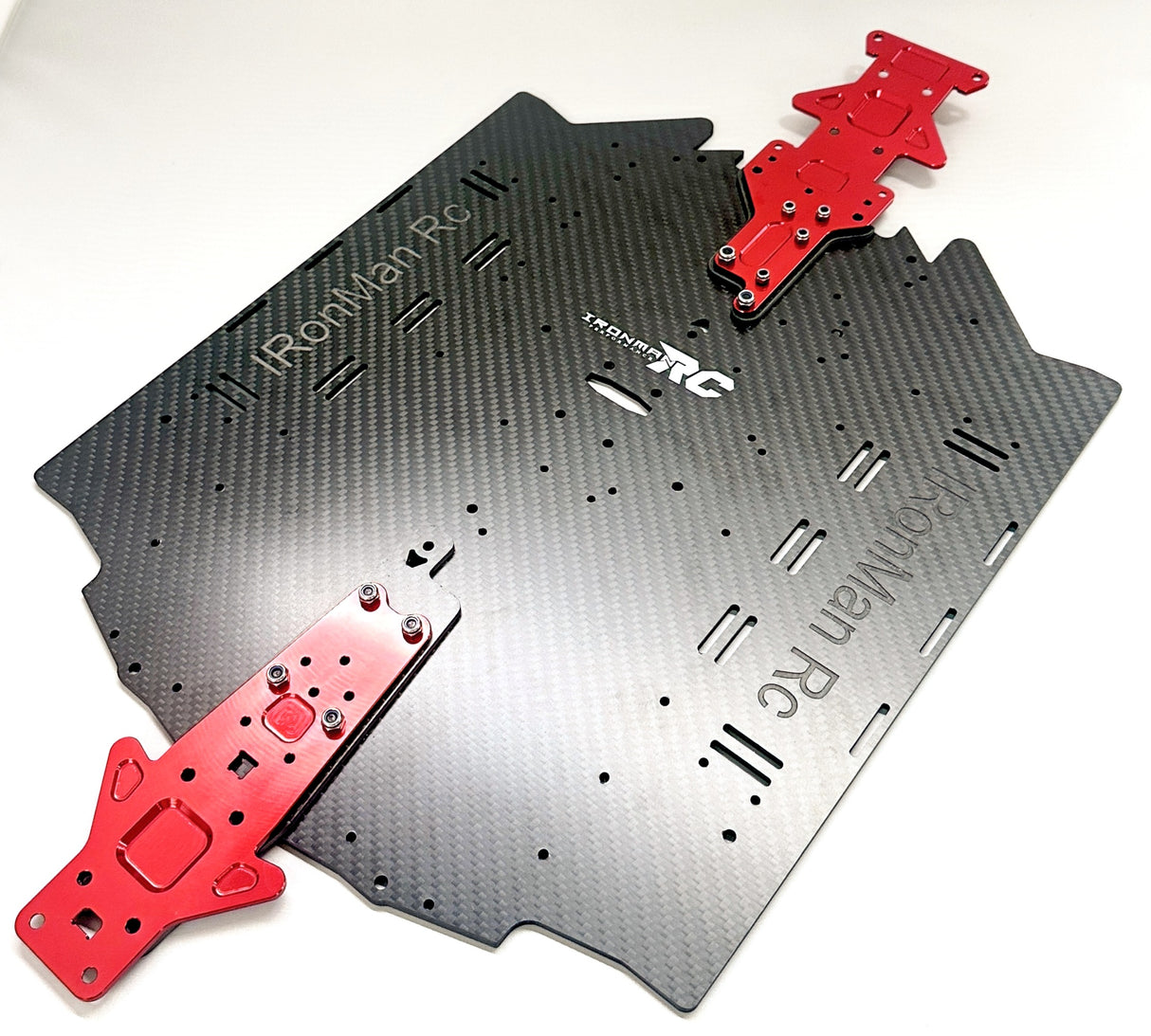 Châssis large en fibre de carbone IRonManRc Limitless V2 avec renfort supérieur