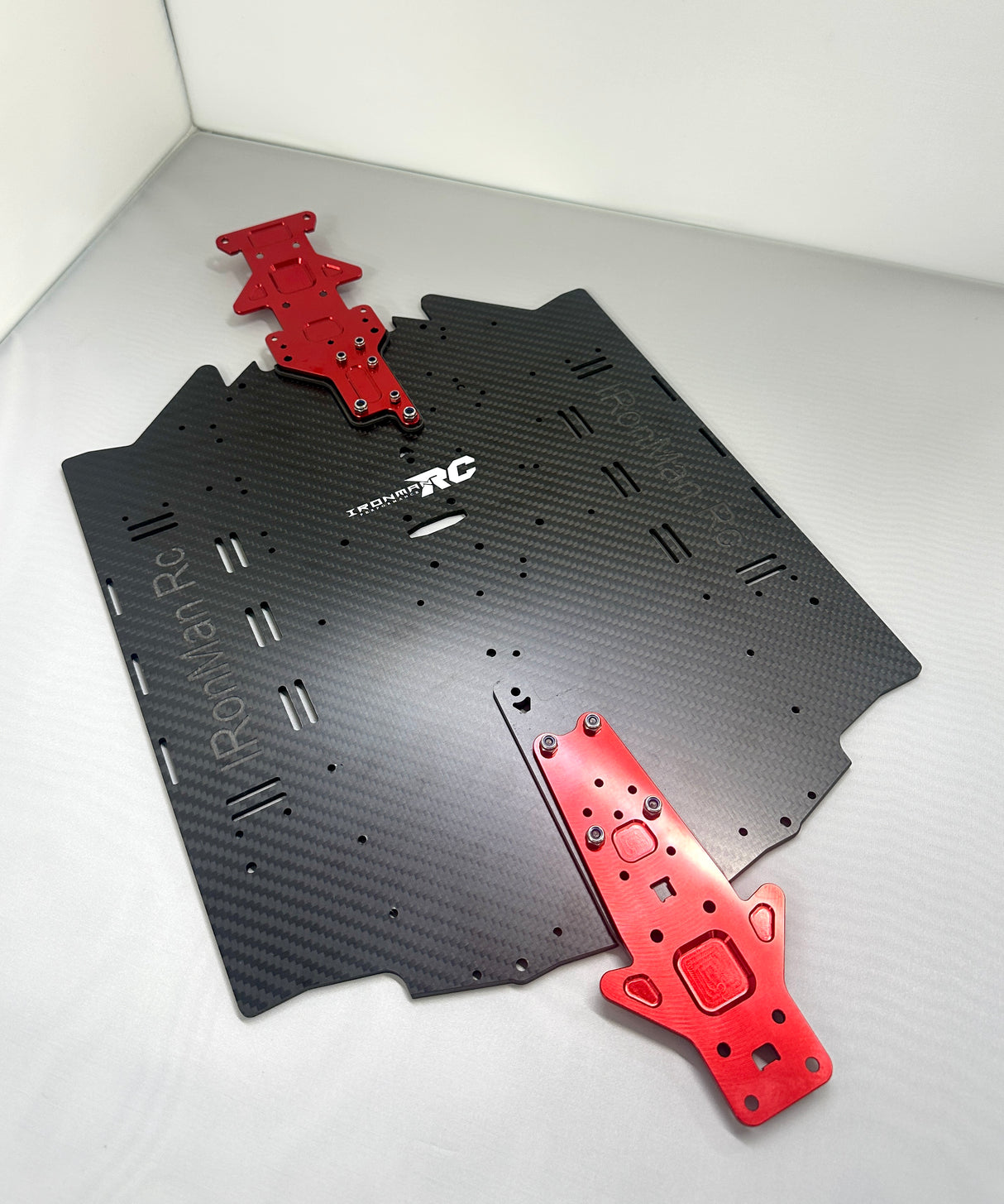 Châssis large en fibre de carbone IRonManRc Limitless V2 avec renfort supérieur