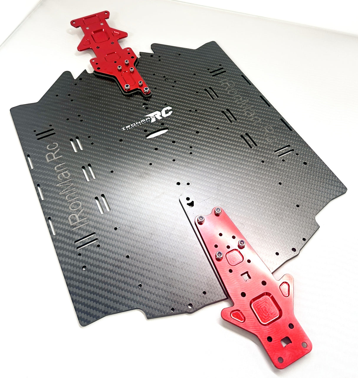 Châssis large en fibre de carbone IRonManRc Limitless V2 avec renfort supérieur