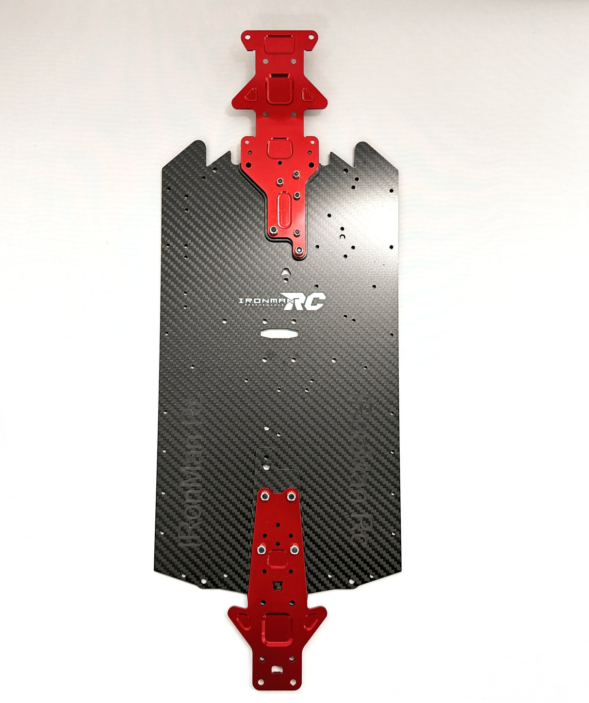 Châssis étroit en fibre de carbone IRonManRc Limitless V2 avec renfort supérieur