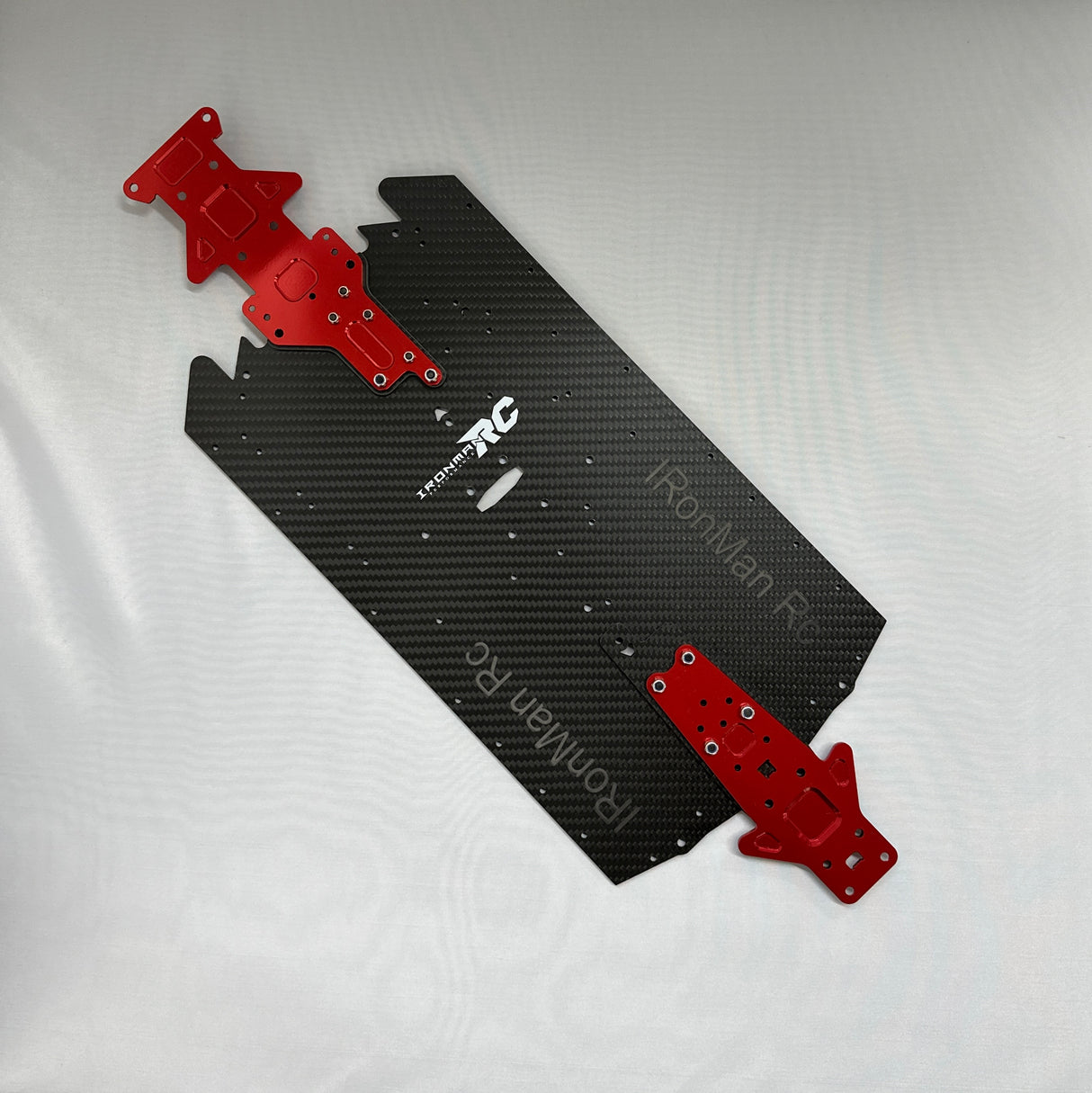 Châssis étroit en fibre de carbone IRonManRc Limitless V2 avec renfort supérieur