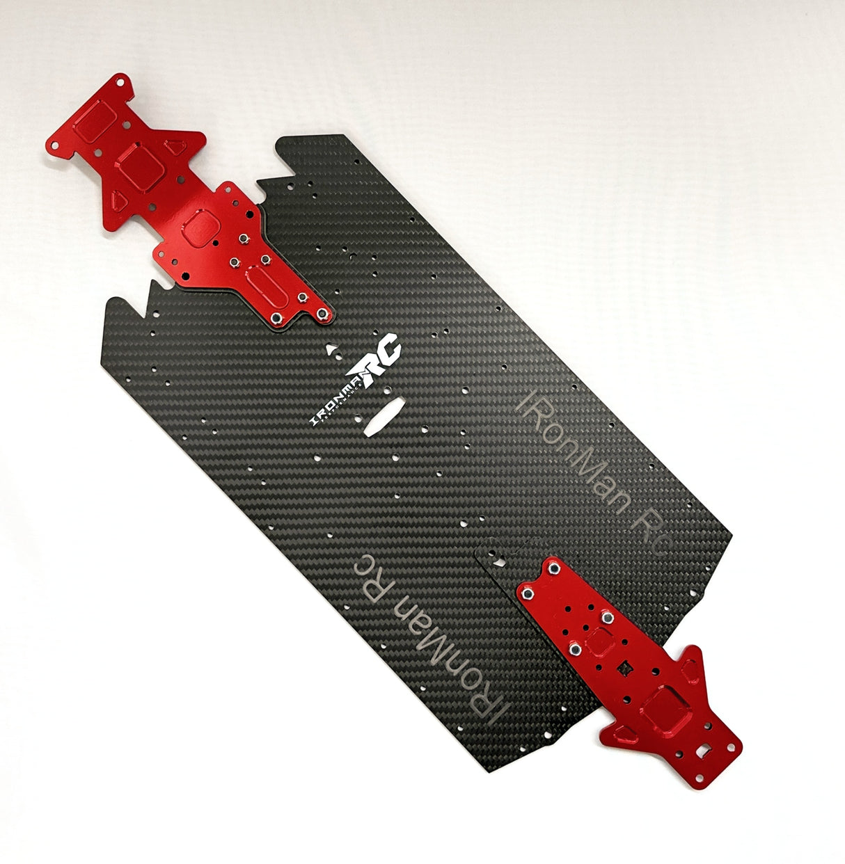 Châssis étroit en fibre de carbone IRonManRc Limitless V2 avec renfort supérieur