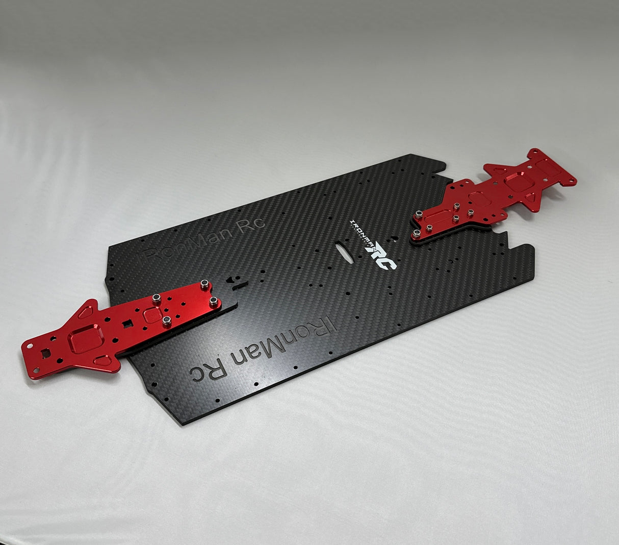 Châssis étroit en fibre de carbone IRonManRc Limitless V2 avec renfort supérieur