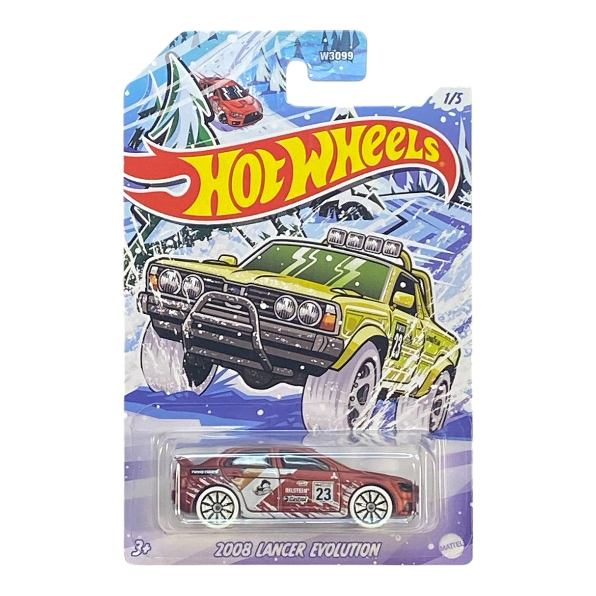 Hot Wheels 2008 Lancer Evolution - Winter Series 1/5