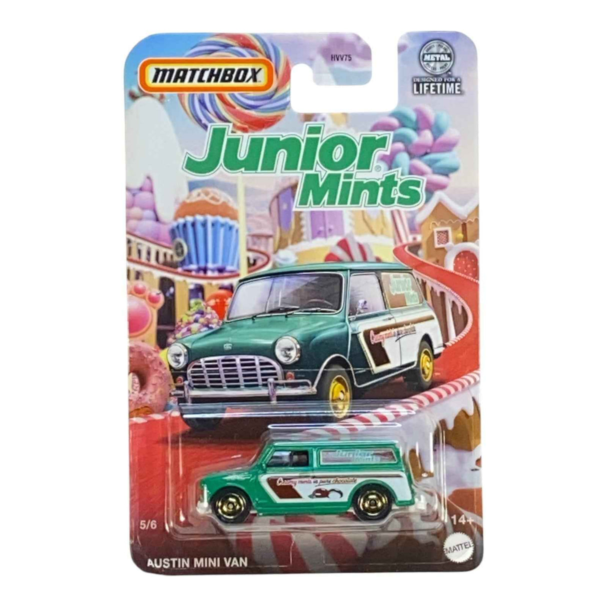 Matchbox Austin Mini Van - Sweet Rides Series 5/6 Junior Mints