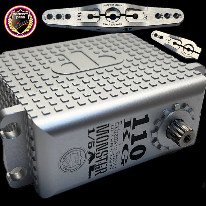Perfect Pass Monster XL 110KG Brushless HV Servo for 1/5 RC Cars