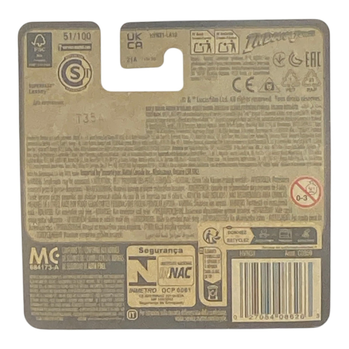 Matchbox MBX Tangiers Tuk Tuk (Short Card) - Indiana Jones Series