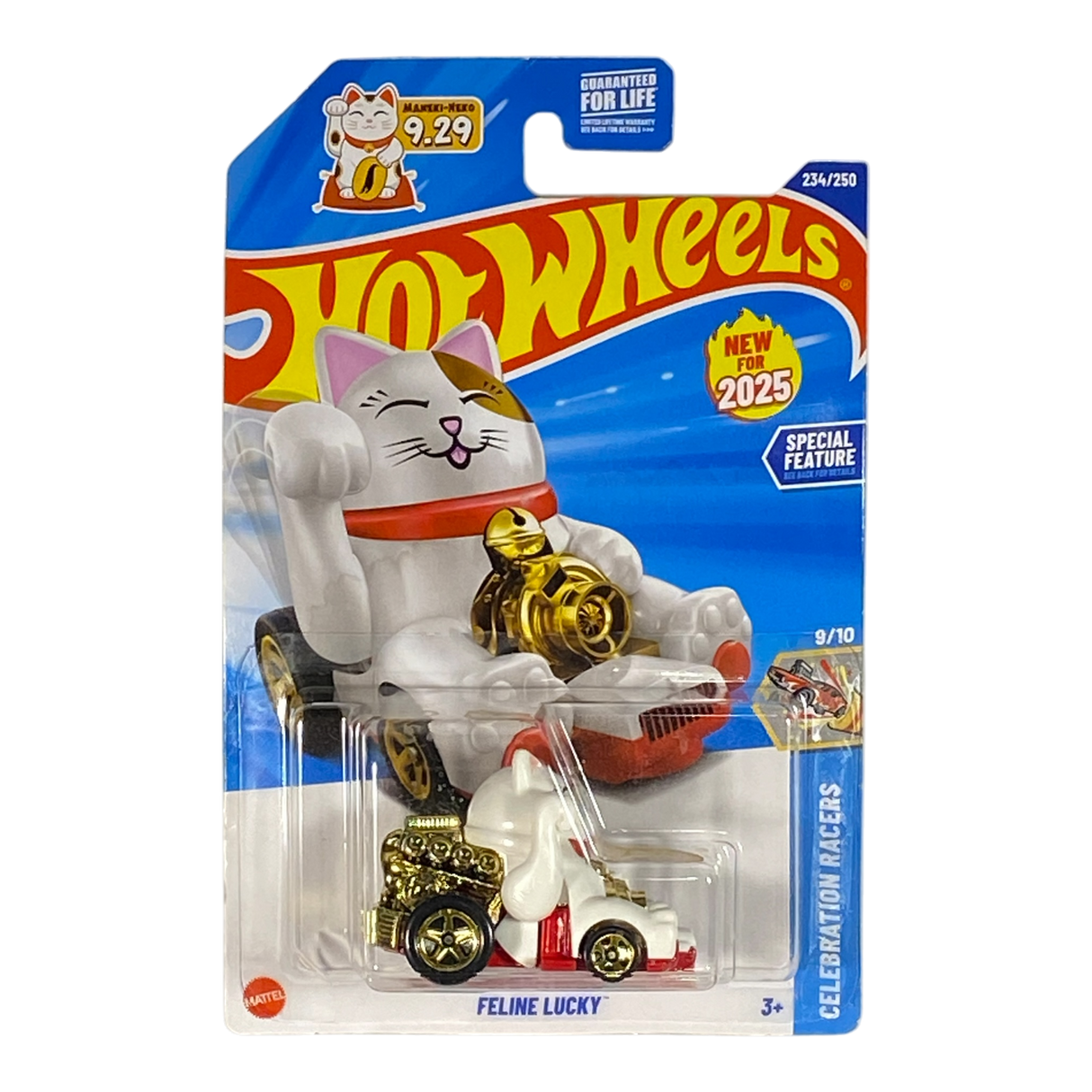 Hot Wheels Feline Lucky | Both Color Variations