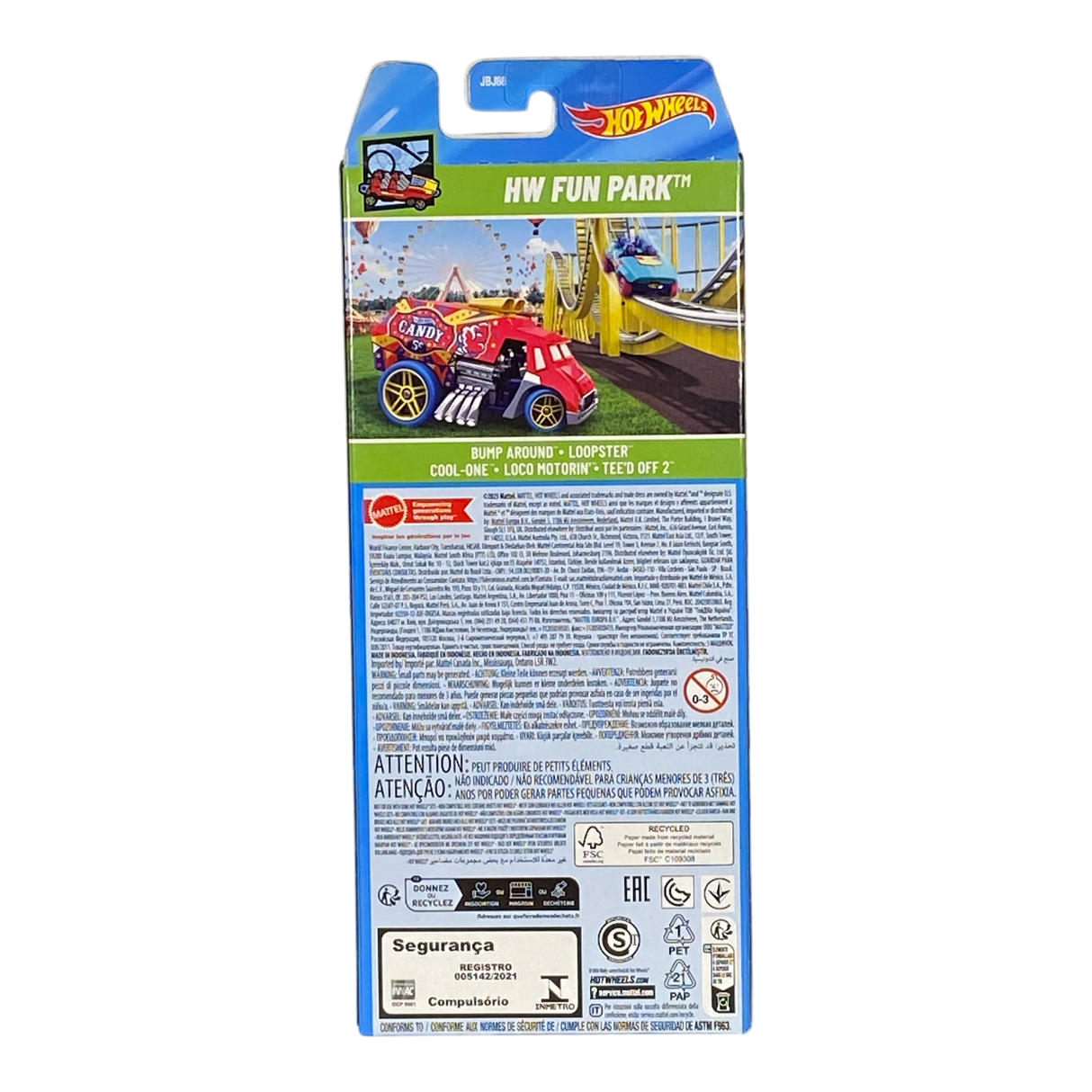 Hot Wheels Fun Park | 5 Pack Edition