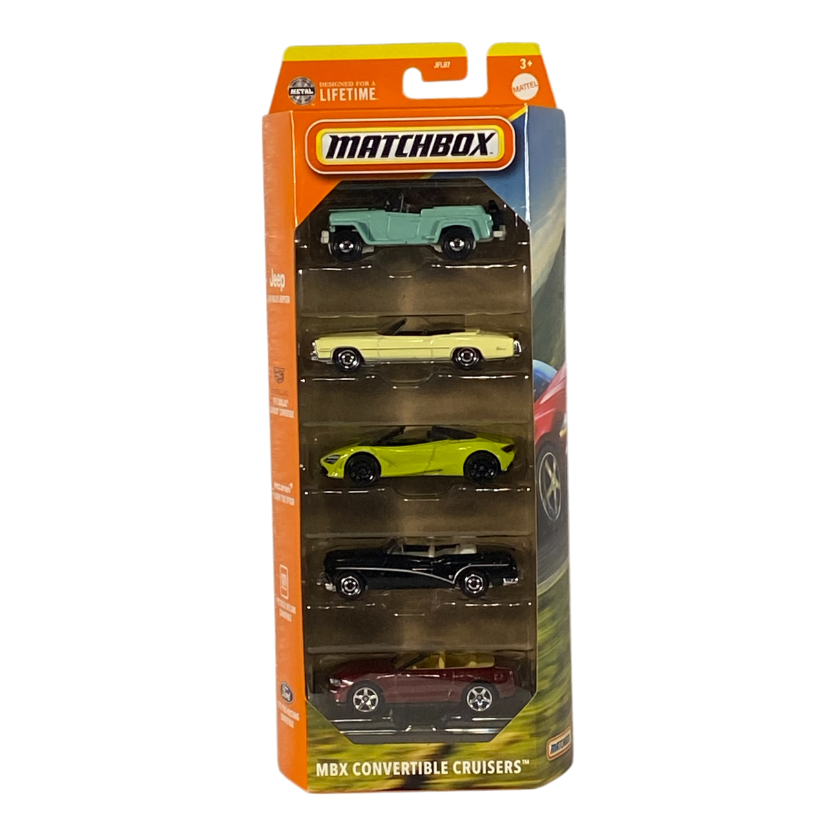 Matchbox MBX Convertible Cruisers 5 Pack