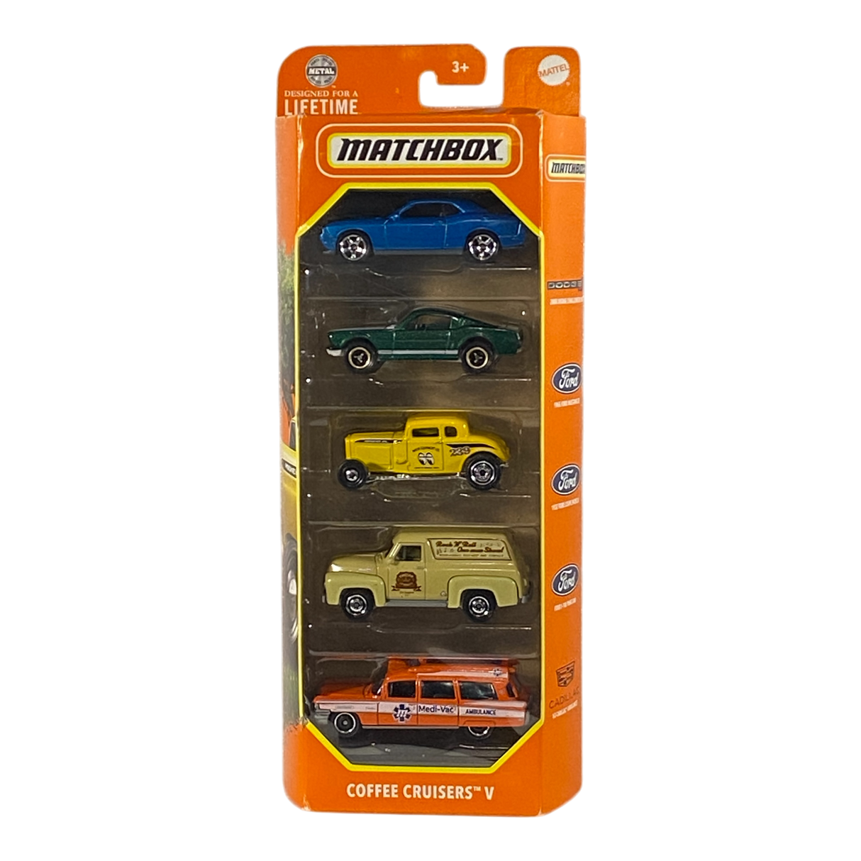 Matchbox Coffee Cruisers V | 5 Pack Edition
