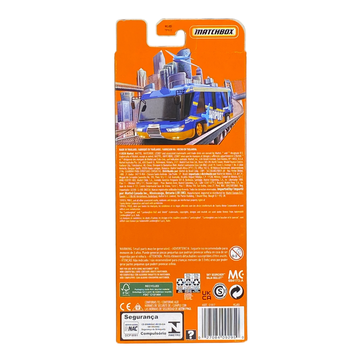 Matchbox MBX Airport 5 Pack