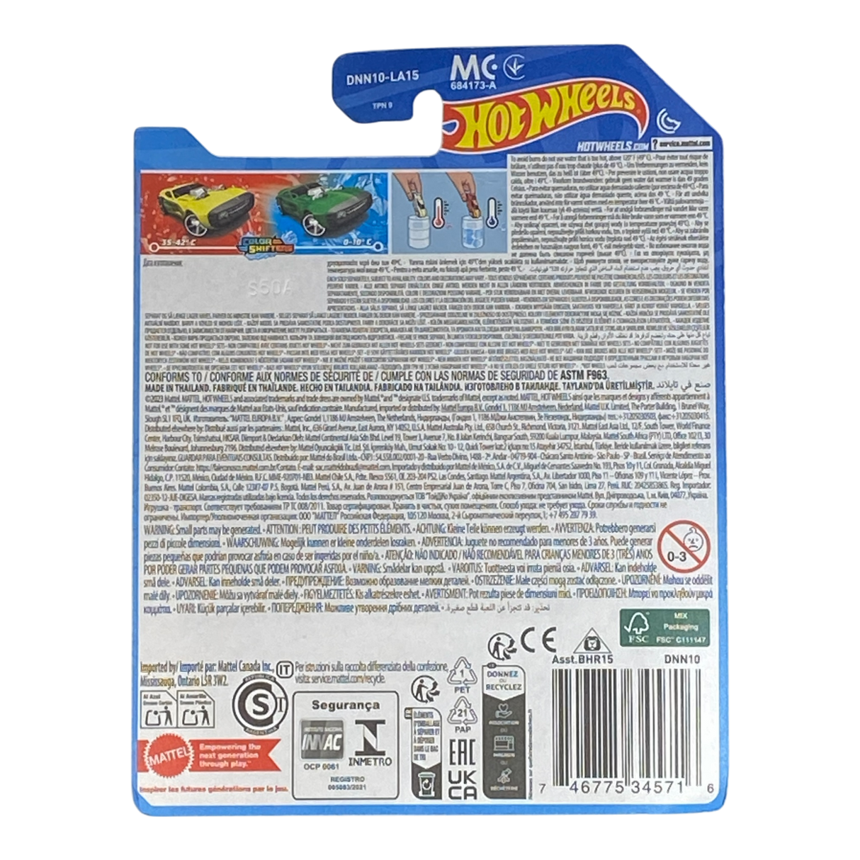 Hot Wheels Nitro Doorslammer | Color Shifters Series