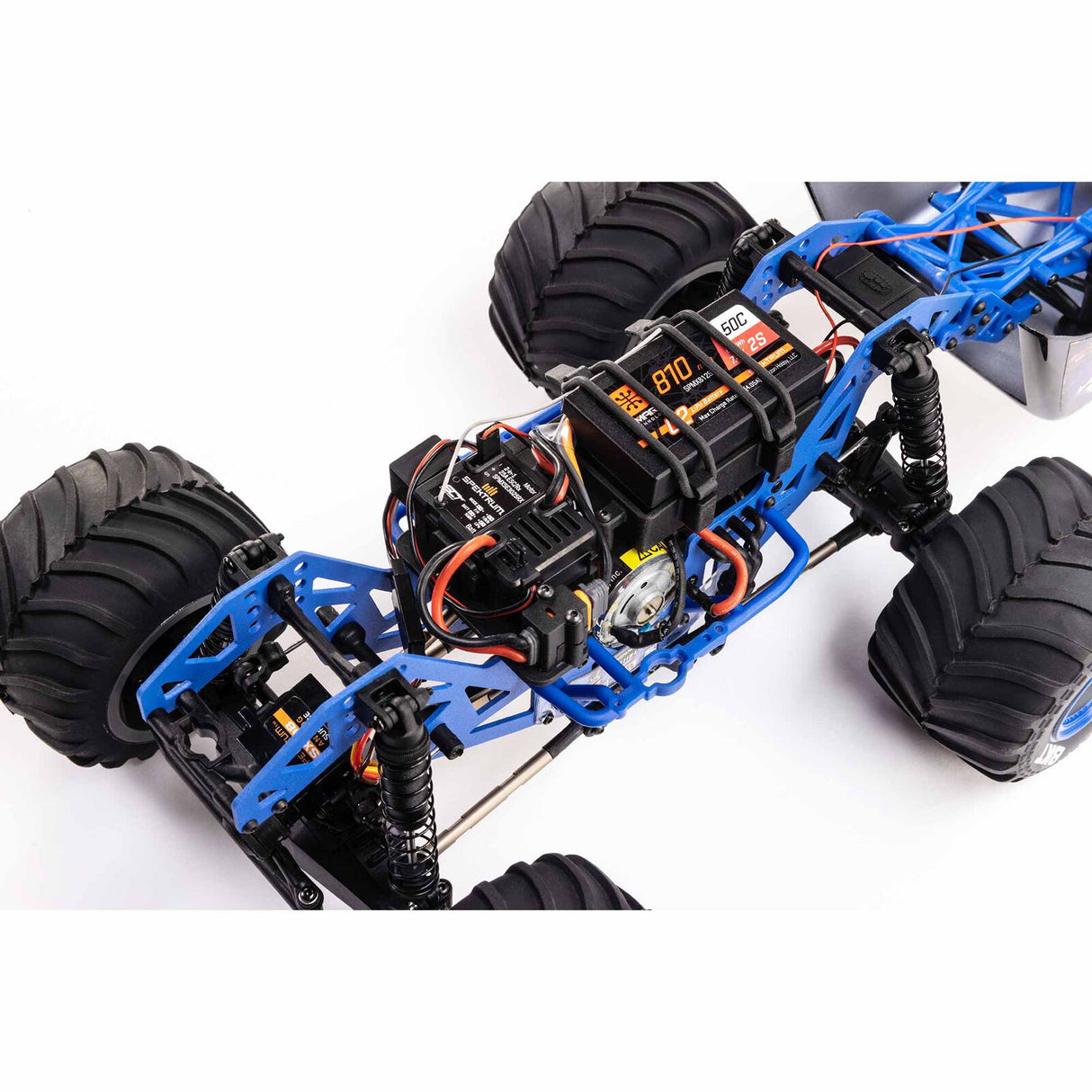 LOSI LOS01026T2 1/18 Mini LMT 4X4 Brushed Monster Truck RTR, Grave Digger