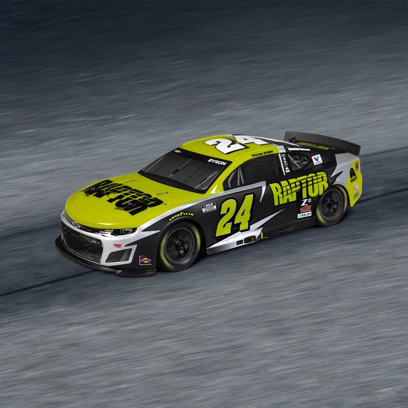 Losi LOS1122524 1/12 NASCAR RC Racecar William Byron No. 24 Raptor 2025 Chevrolet Camaro ZL1 2S AWD RTR Brushed On-Road