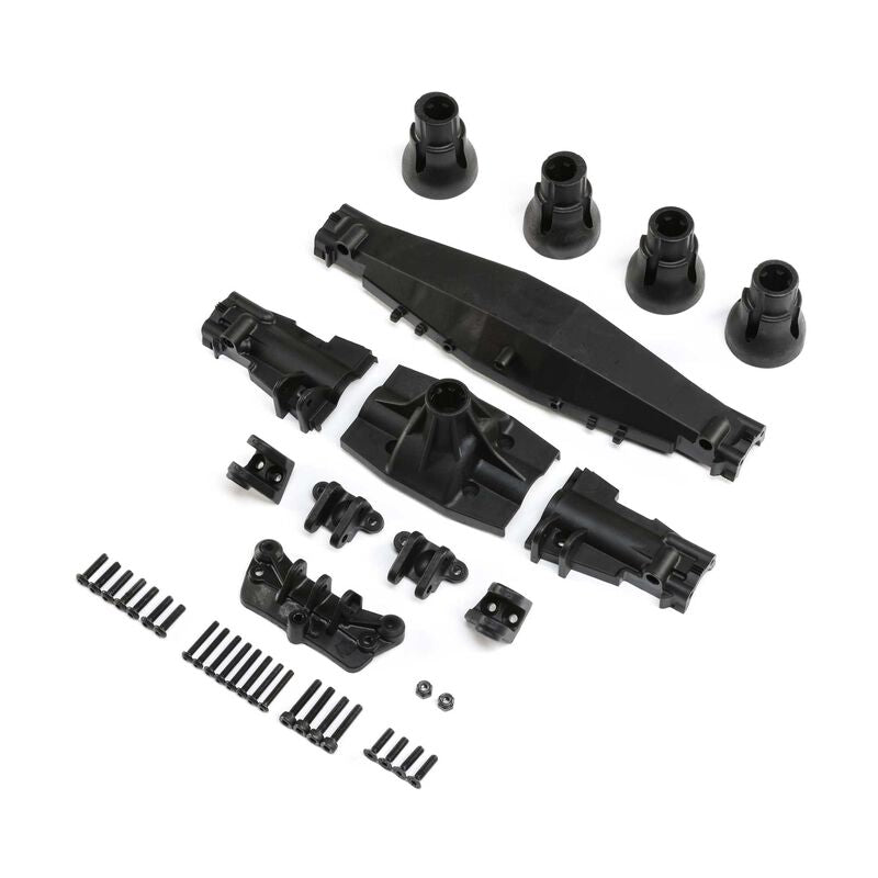 LOSI 242030 Axle Housing Set Complete, Rear: LMT