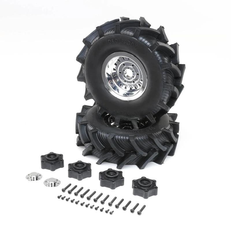 Losi LOS44003 D&D Paddy Tire w/Foam Premount 2 LMT Mega