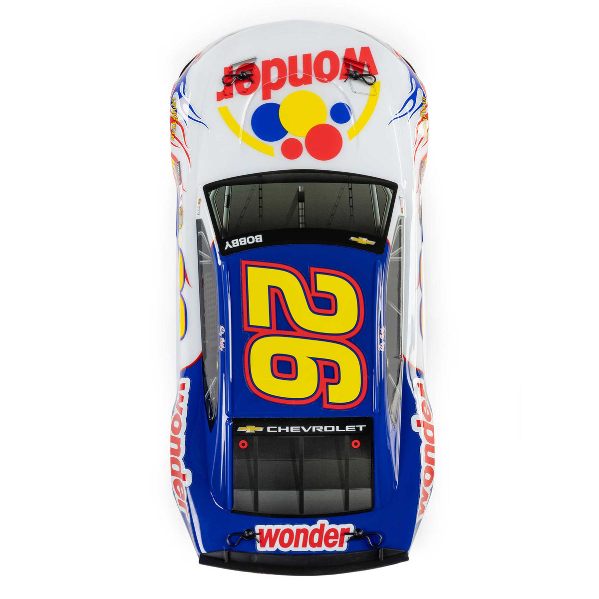 Losi LOSF1122626 1/12 NASCAR Ricky Bobby No. 26 Wonder Bread Chevrolet ZL1 AWD RTR