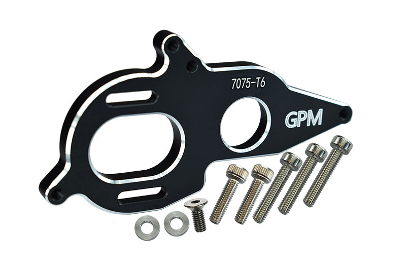 GPM RACING,ARRMA-GRANITE KRATON VORTEKS VENDETTA TYPHON BIG ROCK INFRACTION ALUMINUM 7075-T6 MOTOR HEATSINK PLATE MAG018B