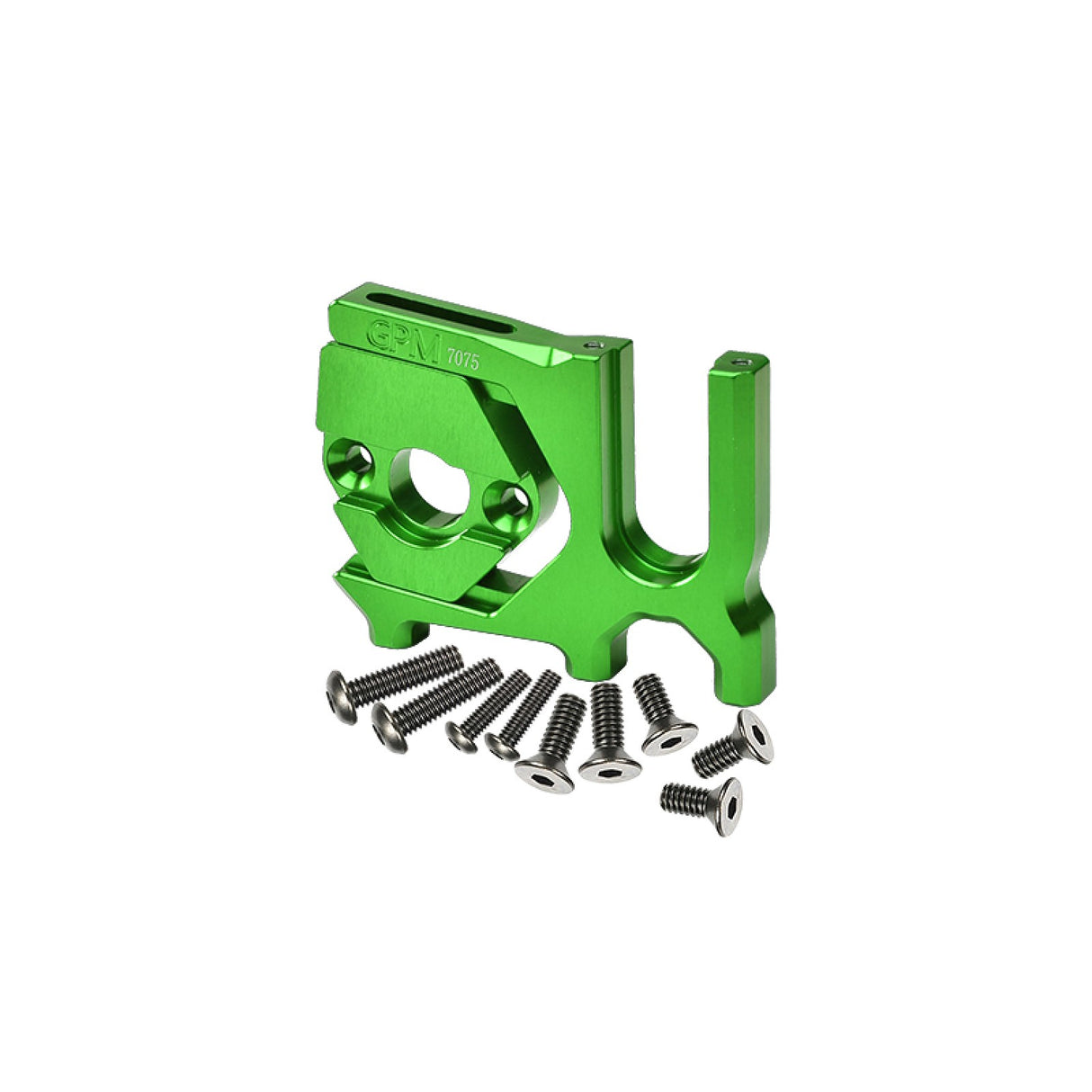 GPM RACING,ARRMA-KRATON INFRACTION TYPHON NOTORIOUS TALION ALUMINUM 7075-T6 SLIDING MOTOR MOUNT MAK018N